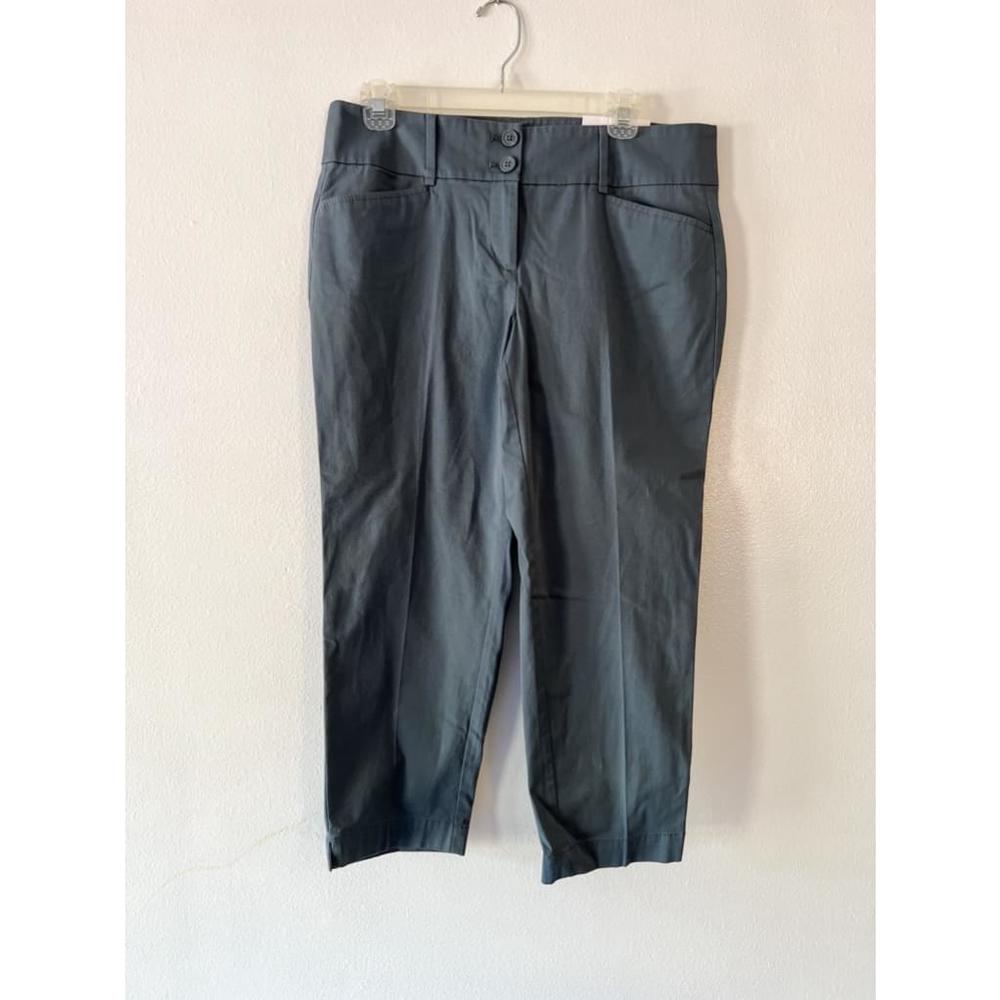 LOFT Charcoal Cropped Women's Pants